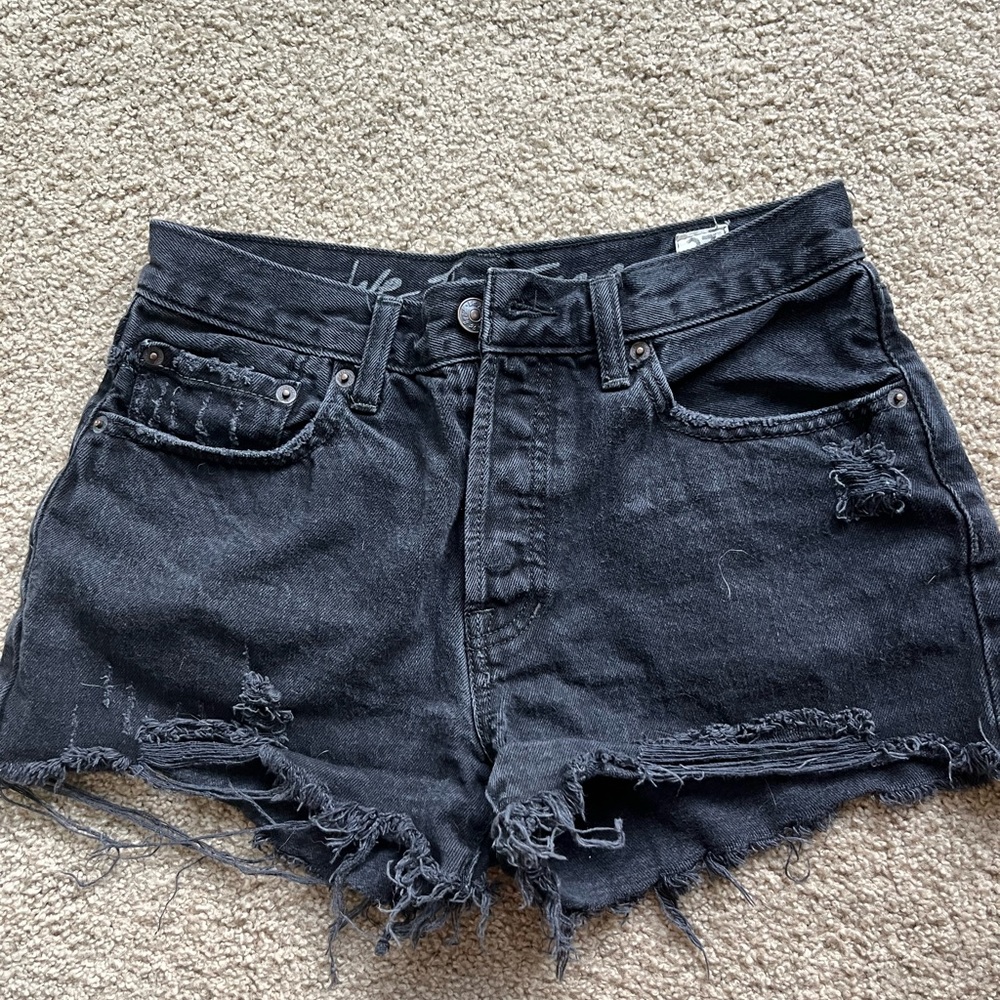 Free People size 27 jean shorts